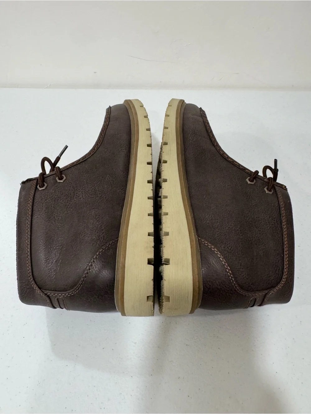 Lugz Elm Chukka Boot Dark Brown Men's 9.5 MELMGV-2089 Casual Moc Toe